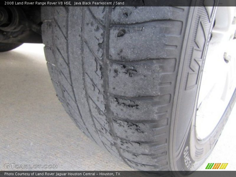 Java Black Pearlescent / Sand 2008 Land Rover Range Rover V8 HSE