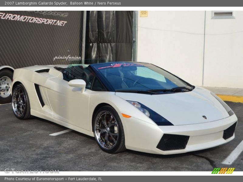 Balloon White / Nero Perseus 2007 Lamborghini Gallardo Spyder