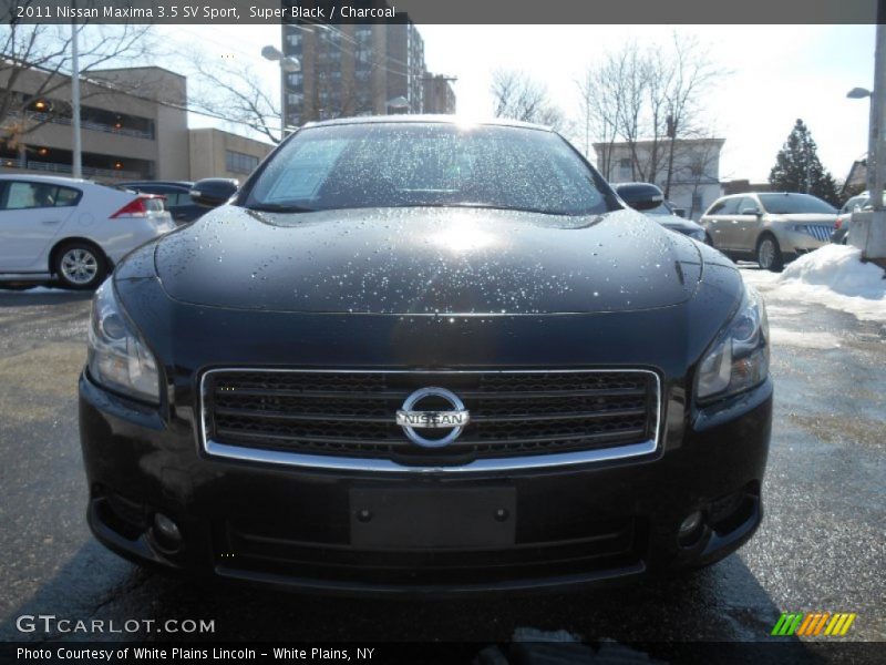 Super Black / Charcoal 2011 Nissan Maxima 3.5 SV Sport