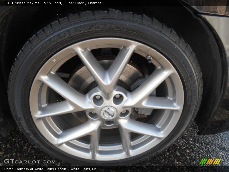 Super Black / Charcoal 2011 Nissan Maxima 3.5 SV Sport