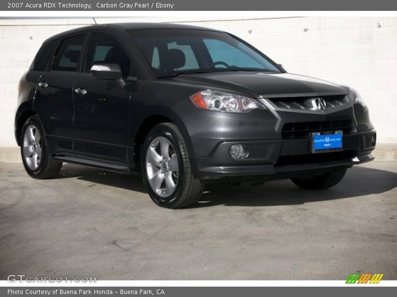 Carbon Gray Pearl / Ebony 2007 Acura RDX Technology