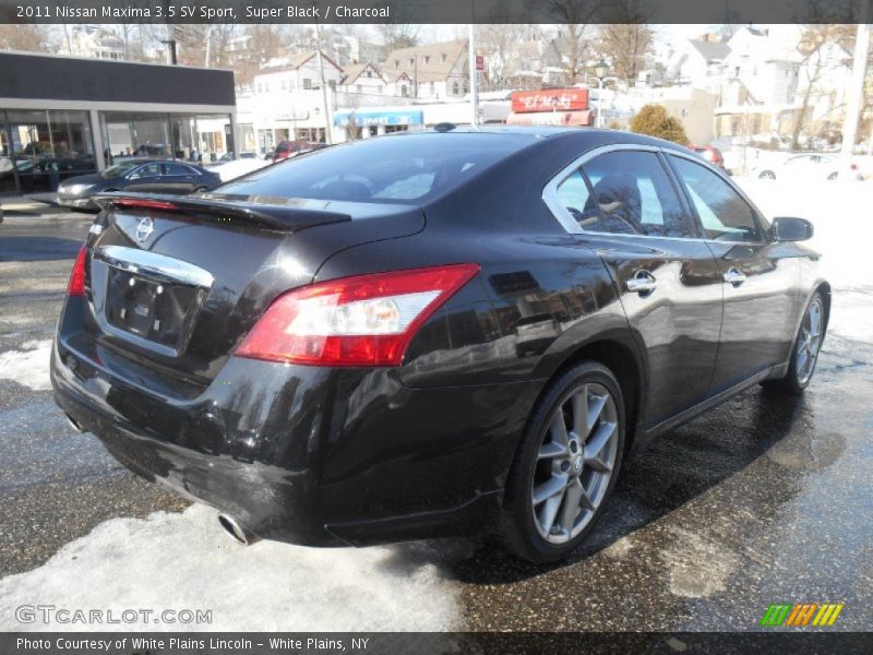 Super Black / Charcoal 2011 Nissan Maxima 3.5 SV Sport