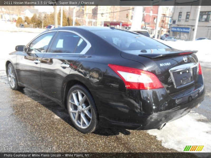 Super Black / Charcoal 2011 Nissan Maxima 3.5 SV Sport