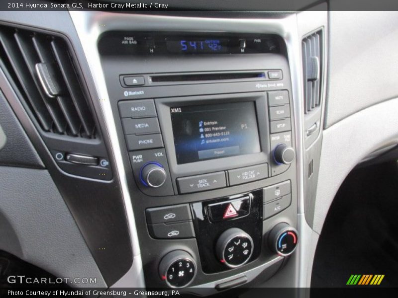 Harbor Gray Metallic / Gray 2014 Hyundai Sonata GLS