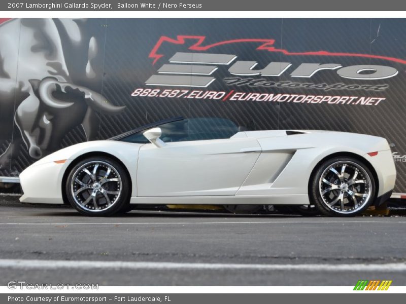 Balloon White / Nero Perseus 2007 Lamborghini Gallardo Spyder