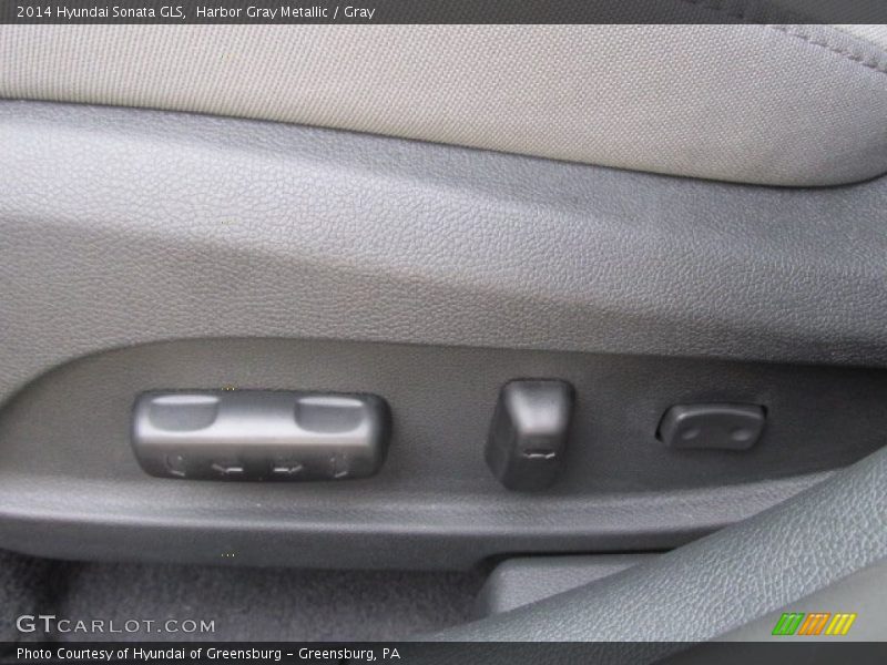 Harbor Gray Metallic / Gray 2014 Hyundai Sonata GLS