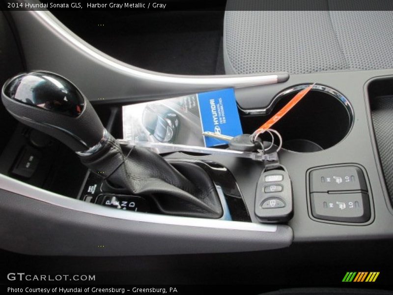 Harbor Gray Metallic / Gray 2014 Hyundai Sonata GLS