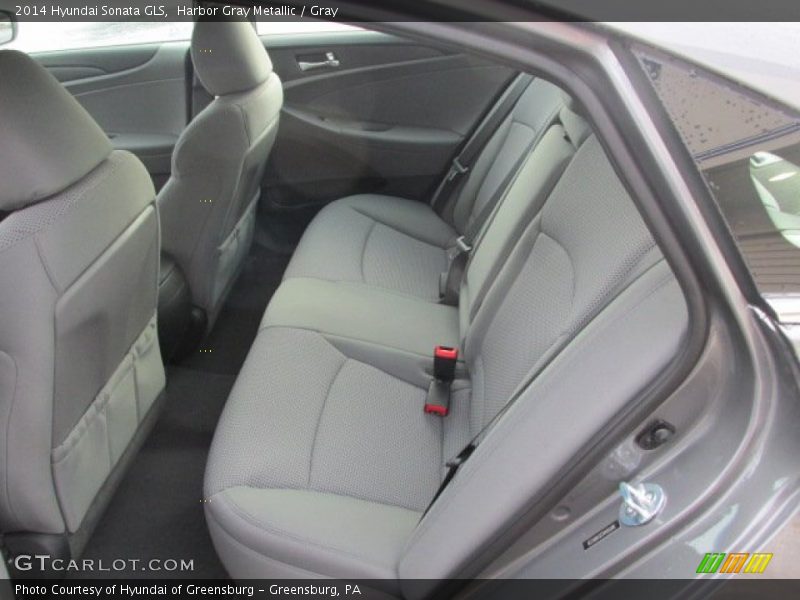 Harbor Gray Metallic / Gray 2014 Hyundai Sonata GLS