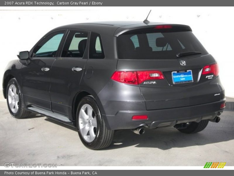 Carbon Gray Pearl / Ebony 2007 Acura RDX Technology