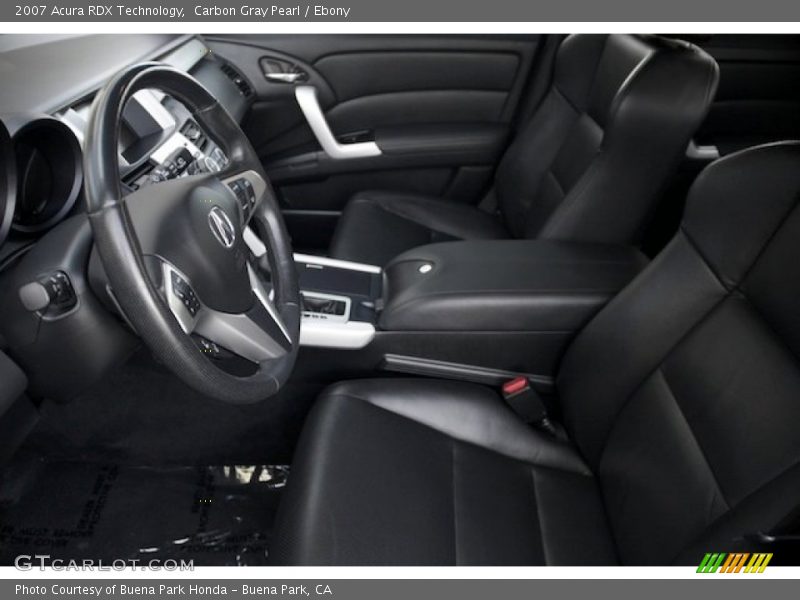 Carbon Gray Pearl / Ebony 2007 Acura RDX Technology