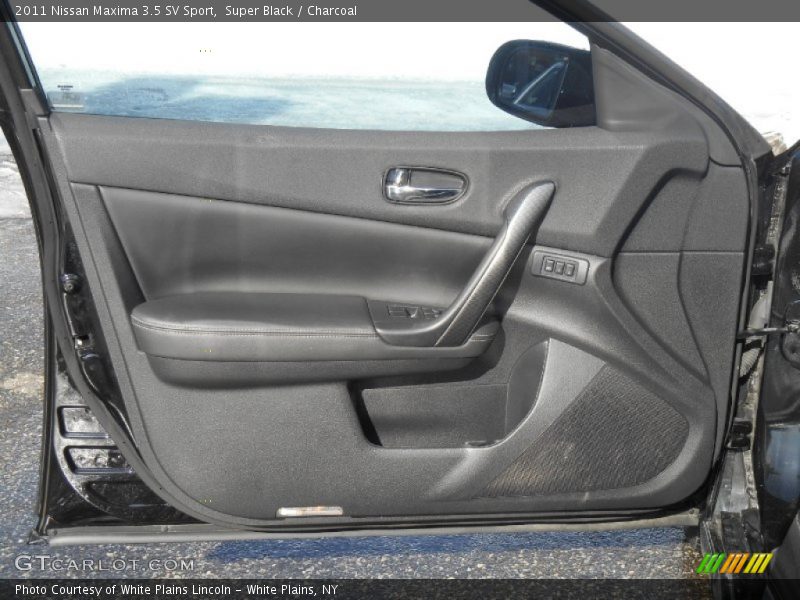 Super Black / Charcoal 2011 Nissan Maxima 3.5 SV Sport