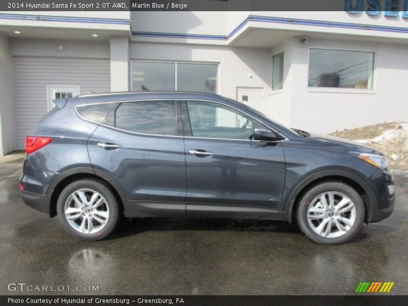  2014 Santa Fe Sport 2.0T AWD Marlin Blue