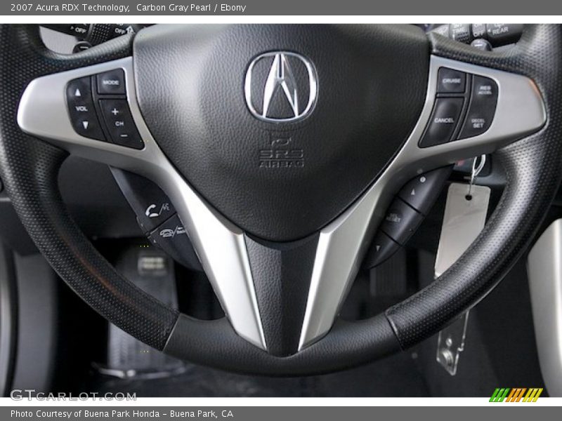 Carbon Gray Pearl / Ebony 2007 Acura RDX Technology
