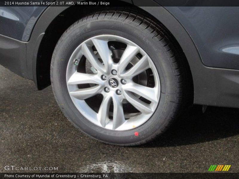  2014 Santa Fe Sport 2.0T AWD Wheel