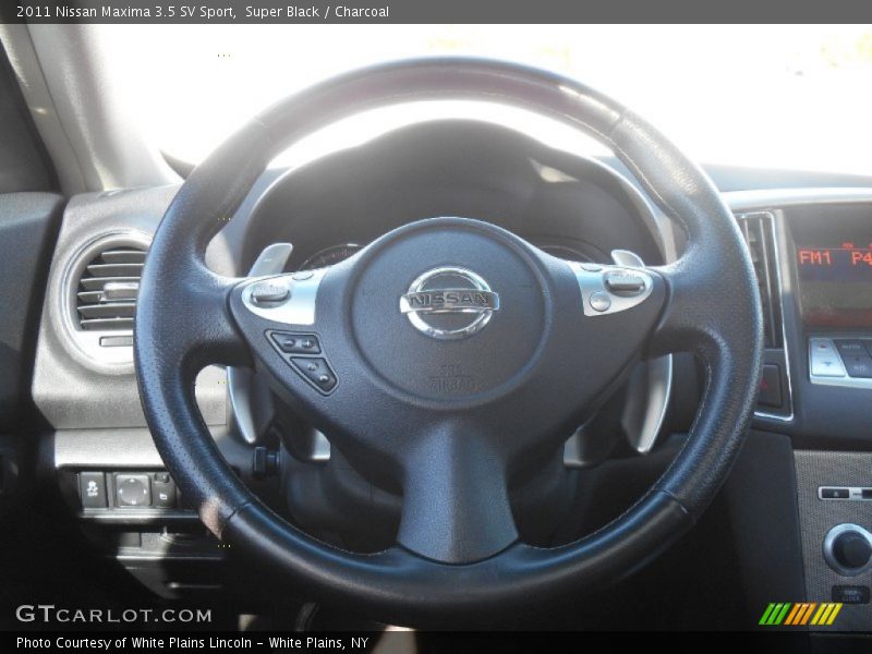 Super Black / Charcoal 2011 Nissan Maxima 3.5 SV Sport