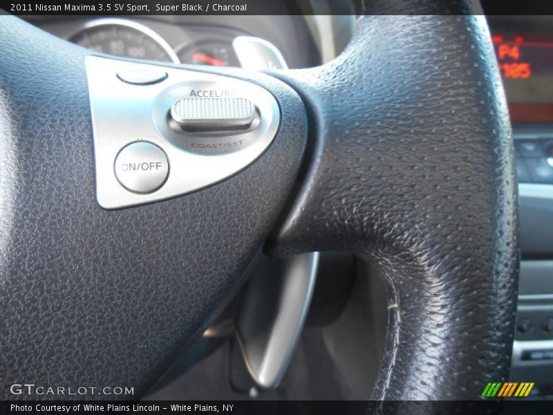 Super Black / Charcoal 2011 Nissan Maxima 3.5 SV Sport