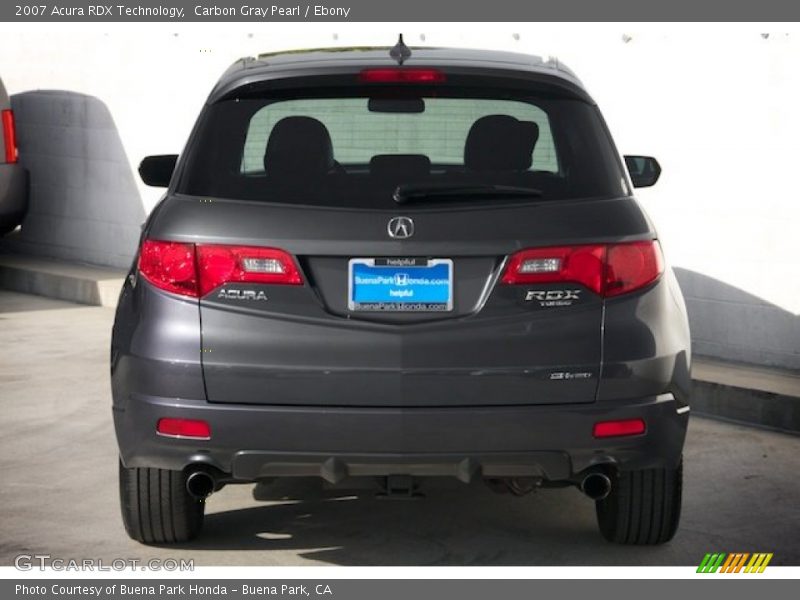 Carbon Gray Pearl / Ebony 2007 Acura RDX Technology