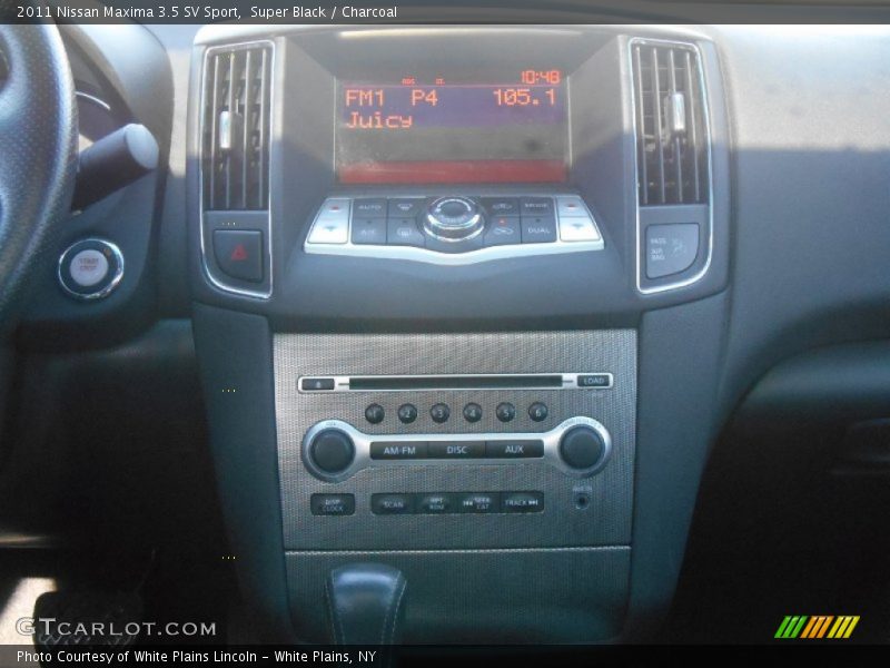 Super Black / Charcoal 2011 Nissan Maxima 3.5 SV Sport
