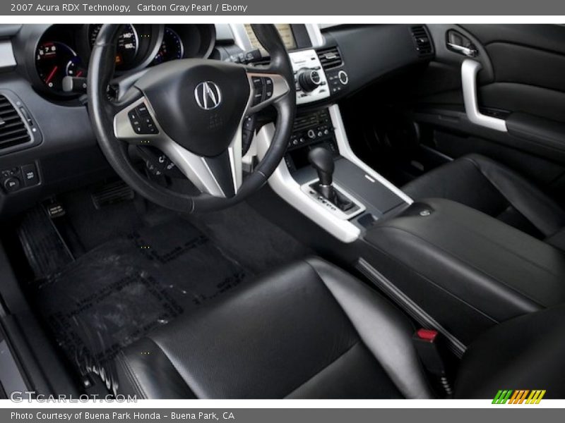 Carbon Gray Pearl / Ebony 2007 Acura RDX Technology