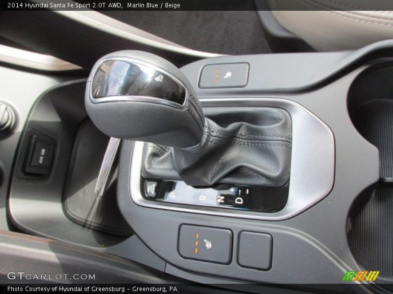  2014 Santa Fe Sport 2.0T AWD 6 Speed SHIFTRONIC Automatic Shifter