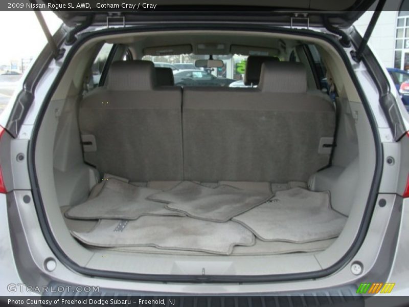 Gotham Gray / Gray 2009 Nissan Rogue SL AWD