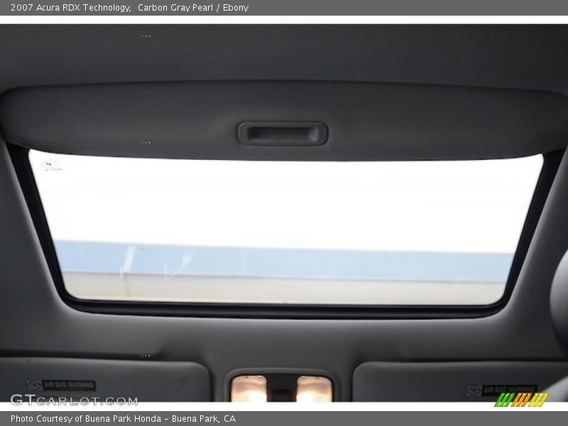 Carbon Gray Pearl / Ebony 2007 Acura RDX Technology