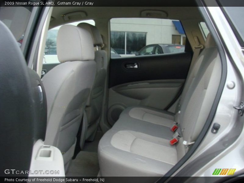Gotham Gray / Gray 2009 Nissan Rogue SL AWD