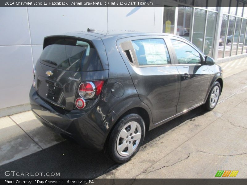 Ashen Gray Metallic / Jet Black/Dark Titanium 2014 Chevrolet Sonic LS Hatchback