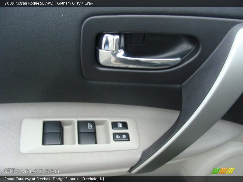 Gotham Gray / Gray 2009 Nissan Rogue SL AWD