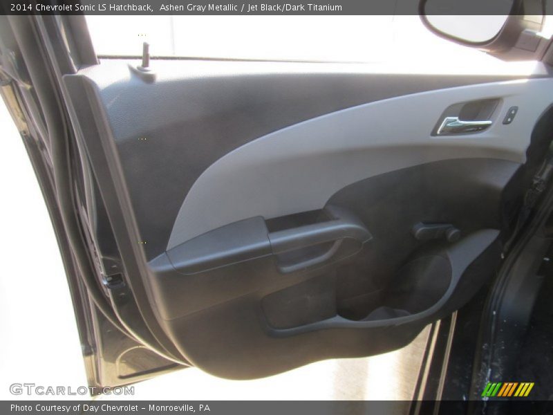 Ashen Gray Metallic / Jet Black/Dark Titanium 2014 Chevrolet Sonic LS Hatchback