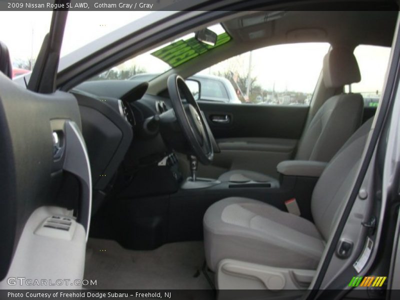 Gotham Gray / Gray 2009 Nissan Rogue SL AWD