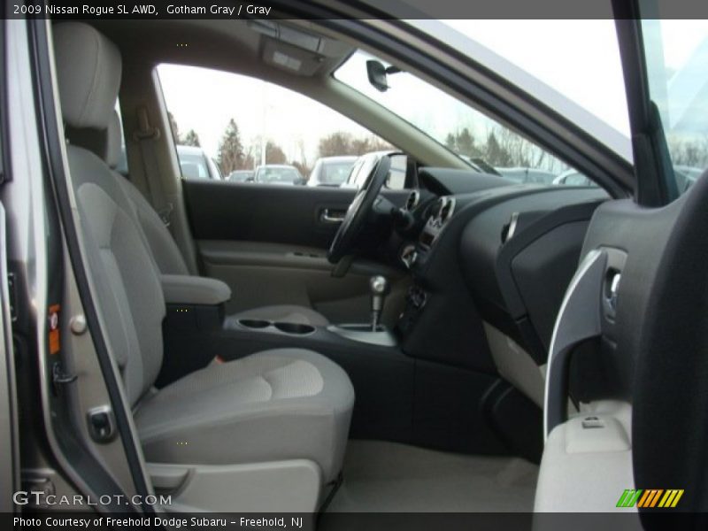 Gotham Gray / Gray 2009 Nissan Rogue SL AWD