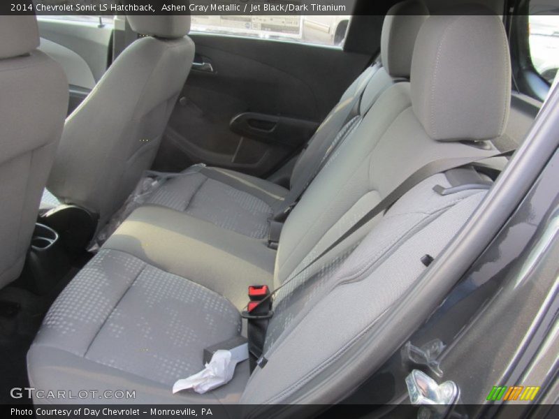 Ashen Gray Metallic / Jet Black/Dark Titanium 2014 Chevrolet Sonic LS Hatchback