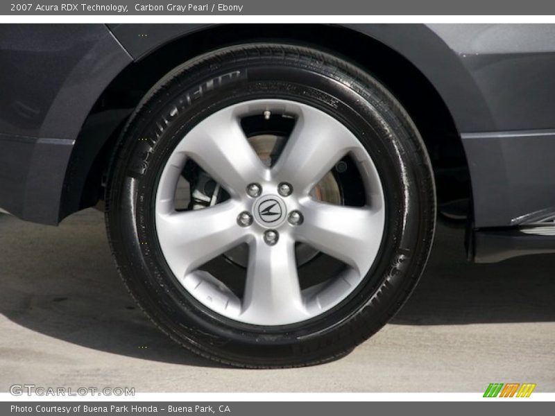 Carbon Gray Pearl / Ebony 2007 Acura RDX Technology