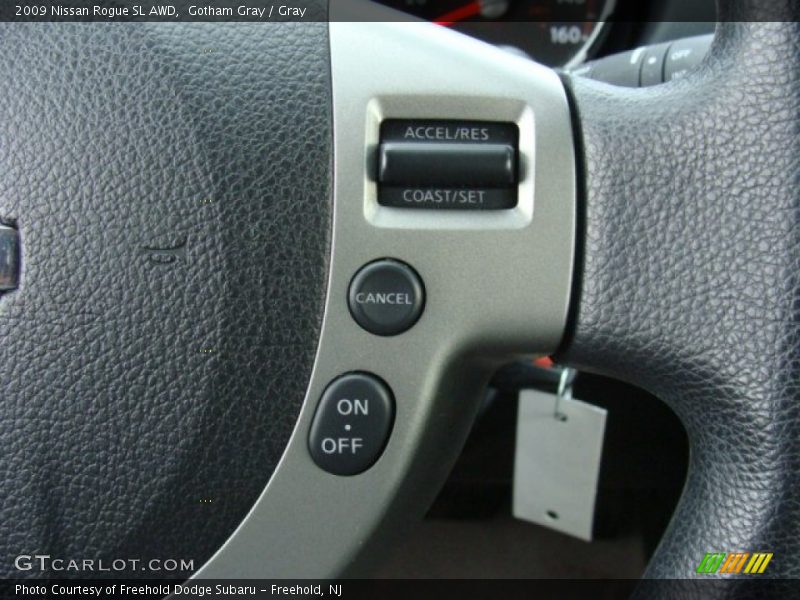 Gotham Gray / Gray 2009 Nissan Rogue SL AWD