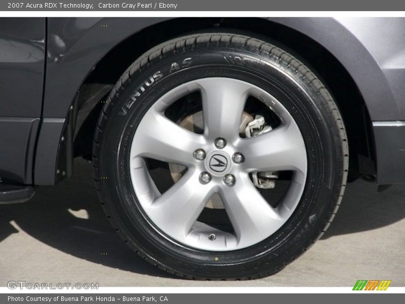 Carbon Gray Pearl / Ebony 2007 Acura RDX Technology