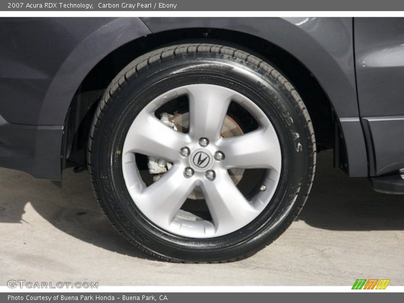 Carbon Gray Pearl / Ebony 2007 Acura RDX Technology