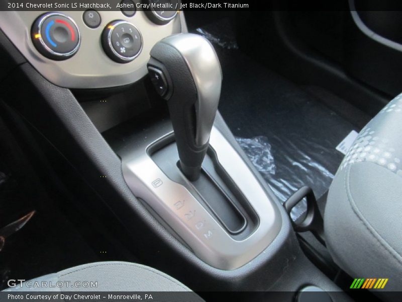 Ashen Gray Metallic / Jet Black/Dark Titanium 2014 Chevrolet Sonic LS Hatchback