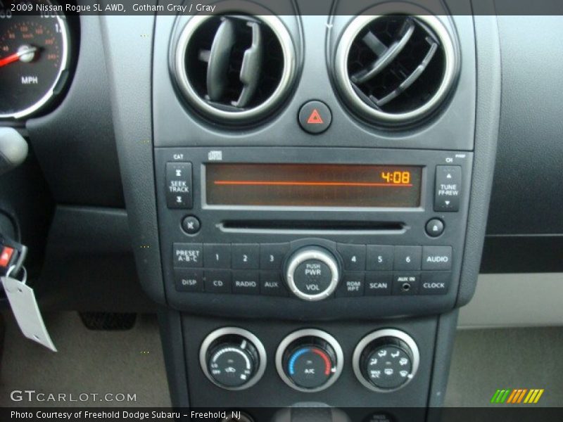 Gotham Gray / Gray 2009 Nissan Rogue SL AWD