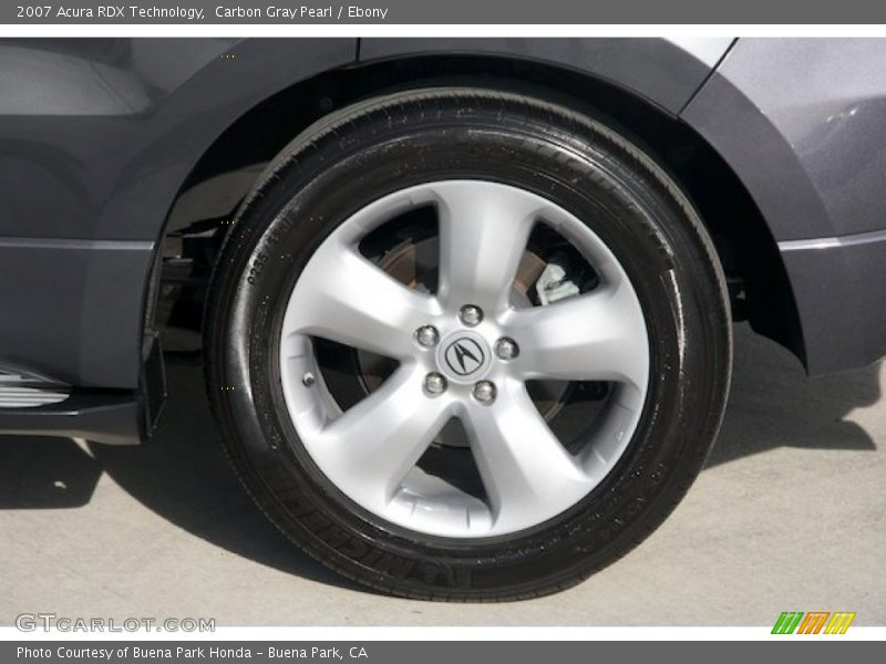 Carbon Gray Pearl / Ebony 2007 Acura RDX Technology