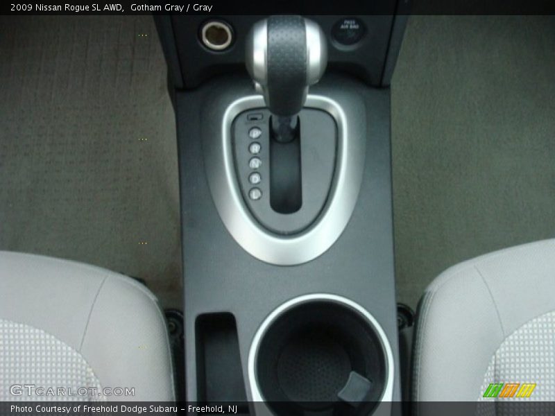 Gotham Gray / Gray 2009 Nissan Rogue SL AWD
