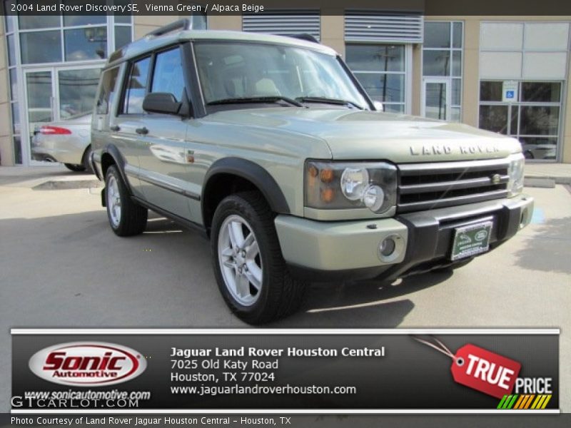 Vienna Green / Alpaca Beige 2004 Land Rover Discovery SE