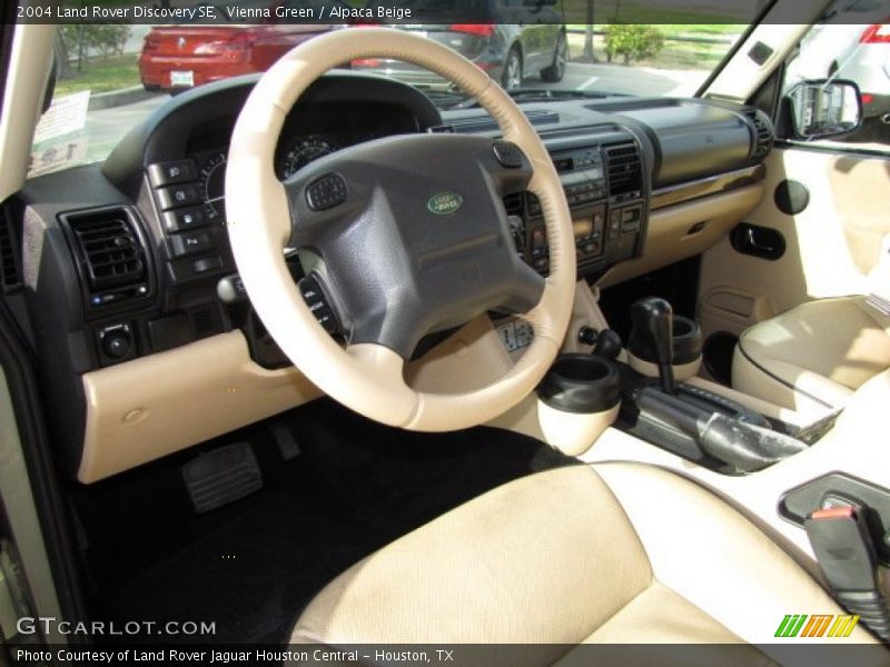 Vienna Green / Alpaca Beige 2004 Land Rover Discovery SE