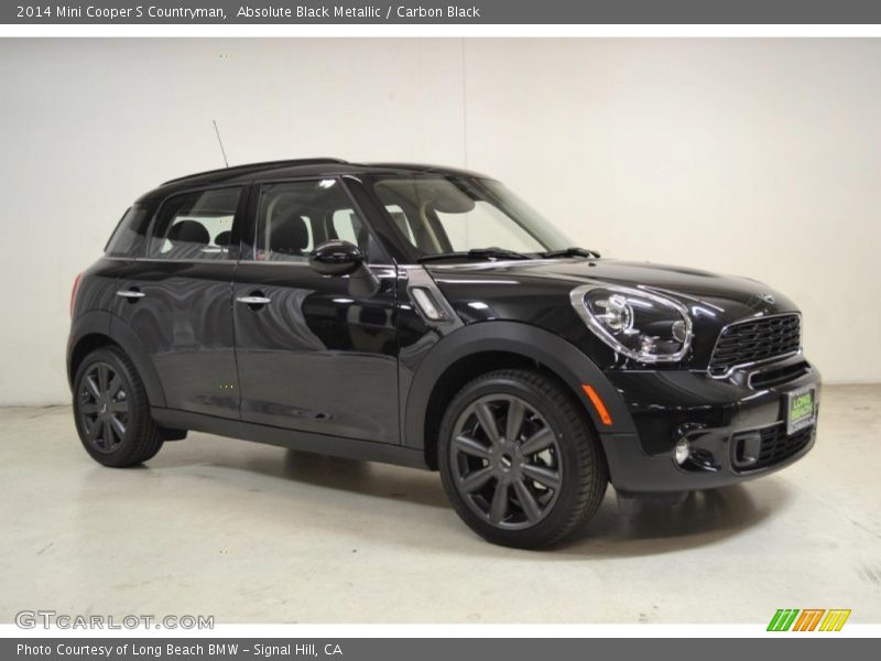 Absolute Black Metallic / Carbon Black 2014 Mini Cooper S Countryman