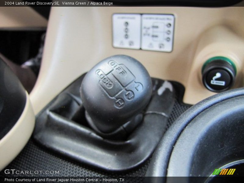 Vienna Green / Alpaca Beige 2004 Land Rover Discovery SE