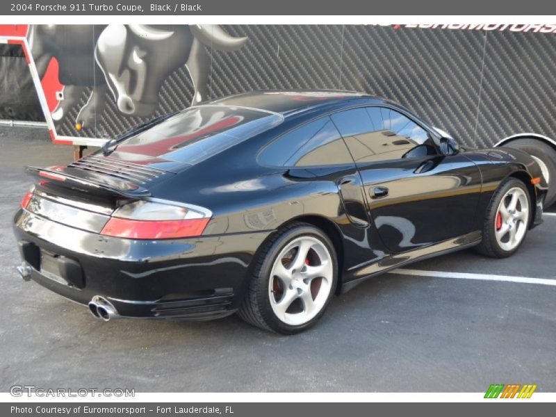 Black / Black 2004 Porsche 911 Turbo Coupe