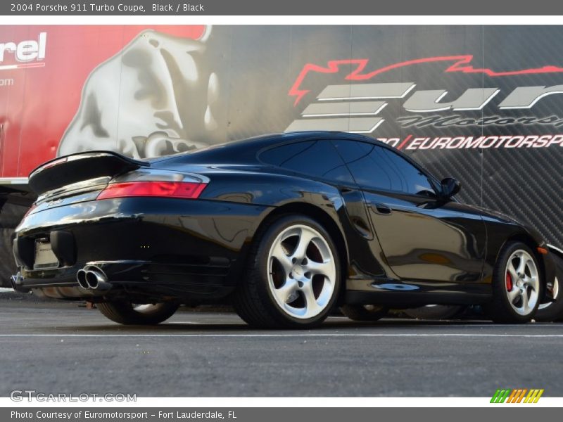 Black / Black 2004 Porsche 911 Turbo Coupe