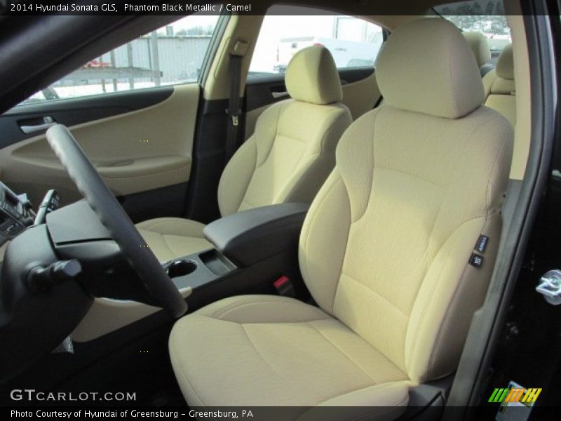 Front Seat of 2014 Sonata GLS