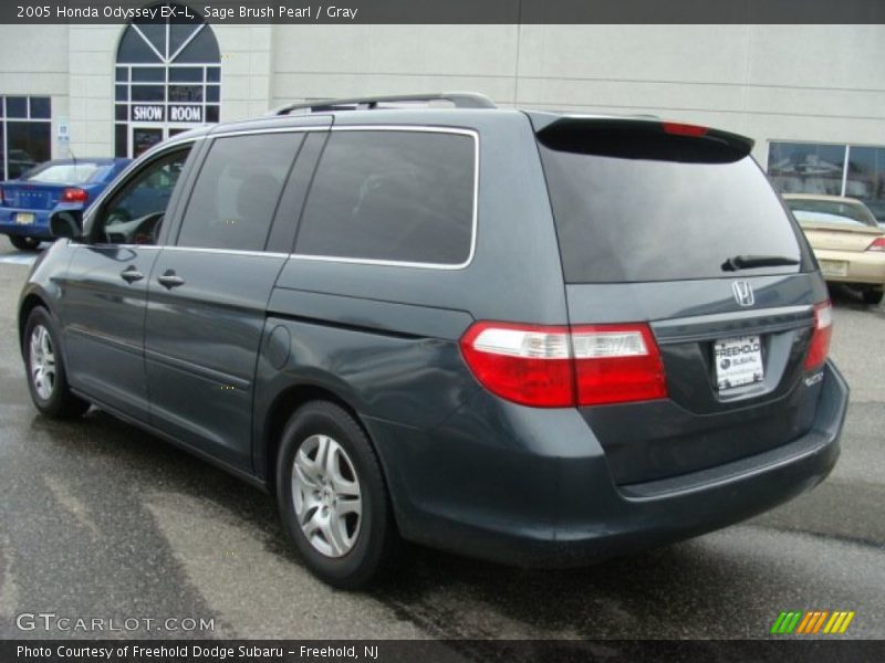 Sage Brush Pearl / Gray 2005 Honda Odyssey EX-L