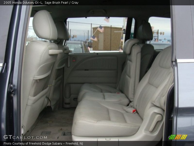 Sage Brush Pearl / Gray 2005 Honda Odyssey EX-L